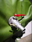 3500L Collapsible Bladder Tank For Fuel , Amry Green High Strength TPU Liquid