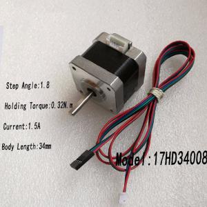 China 42 Stepper Motor/1.5A 34mm 17HD34008-22B 1.8 Degree 3D Printer Stepper Motor on sale