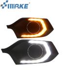 LED Auto Flexible Car DRLdaytime Running Light For Mitsubishi Pajero Sport