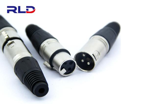3 Pin Male Female Plug XLR Audio Connector