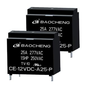 China AgSnO2 Contact CE12VDC Over Current Relay With Class F Insulation factory