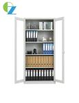 Knocked Down 2 Door Steel Cupboard Office Storage Cabinet 1850mm Height