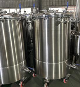 China 0.02MPa To 0.1MPa Mirror Polishing Softgel Medicine Storage Tanks factory