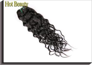 China Italian 100% Human Hair Bundles , Natural Color 1 Piece Weave Hair Extensions factory