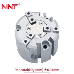 China Axial Small Pneumatic Gripper MHS3 Gas Liquid Pressurized Cylinder factory
