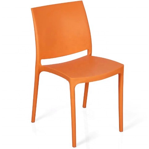 China Modern Stackable PP Plastic Dining Chair for Restaurant Hotel factory