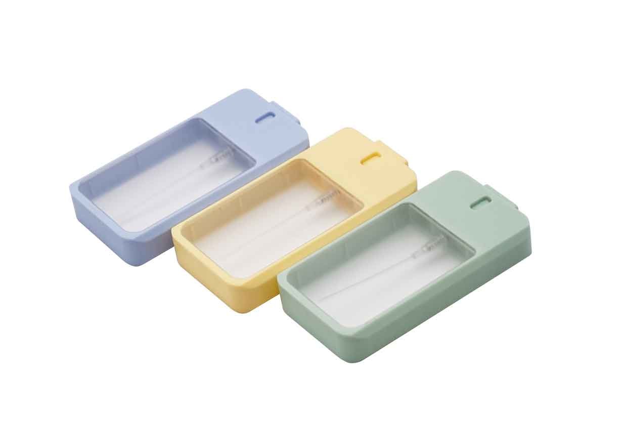 Light Green Perfume Tester Bottle Plastic 30ml Pocket Refillable Travel