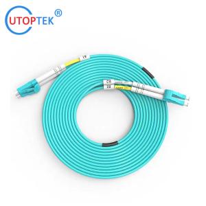 China Customized OM3/OM4 Fiber prach cord cables LSZH 1m/2m/3m/5m/10m/50m patch cord cable factory