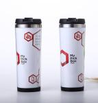 Sport Cup With Ability For Insert Paper Card Advertising Coffee Cup Starbucks