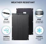 Flexible Solar Panel ETFE Thin Film 100W 210W Solar Panels for Flexible and