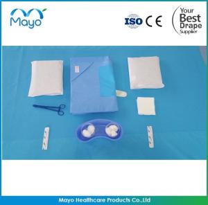China Surgical TUR Drape Urology Drape Pack 89x221x266cm Blue Color factory