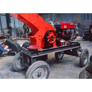 Mobile Coal Coarse Vertical 450mm 100TPH Hammer Crusher Machine