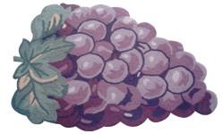 China Grape Lovely Fruit Handtufted Acrylic Carpet Children Decoration Mat factory