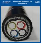 Undergroud Aluminum Cable Low Voltage 0.6/1kv Xlpe Insulation With Steel Wire