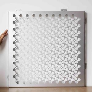 China Smooth Surface Fashionable Decorative Metal Screen Panels Corrosion Protection factory