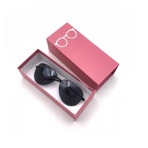 China Strong Cardboard Paper Packaging Drawer Box Luxury Eyewear OEM Logo factory