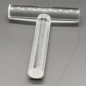 China OEM Welcome 2000 Degrees Sapphire Rod , Endoscope Rod Lens Transparent factory