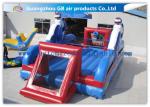 12m Inflatable Sports Games Inflatable Football Pitch Soccer Field With Air Mat