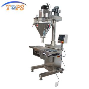 China Electric Semi Automatic Powder Filling Machine For Food TP - PF - ZA14 Model factory