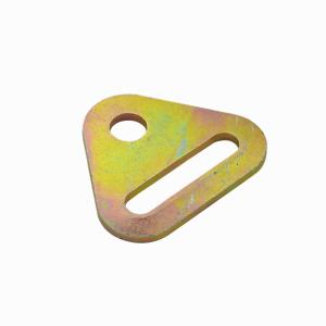 China Safety Cargo Gold Flat Hoist Hook For Tie Down factory