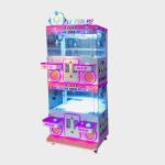 Young Children 8 Years Old Super Mini Claw Machine with 80KG Capacity and Card