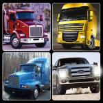 4Pcs 5INCH 45W 2700 lm LED Headlight For Truck Hi-Lo Sealed Beam H4651 / H4656