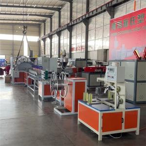 China Plastic Soft PVC Pipe Making Machine Garden Fiber Braided Reinforced Extrusion Pipe Machine factory