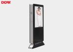 2000 Nits 55" Floor Standing Outdoor Digital Signage Kiosk With Fan Cooling