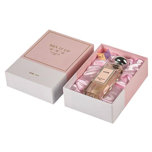 Customizable Cosmetic Paper Box Rigid Cardboard Perfume Bottle Box Packaging