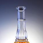 500ml Glass Bottle With Cork for Whisky Vodka Spirits Engraving in Long Neck