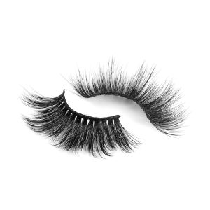Super Soft Synthetic Fiber Lashes , Silk False Strip Eyelashes