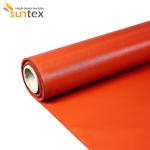 Impregnated Silicone Rubber Coated Fiberglass Cloth/fabric For Expansion Joint