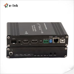 Multi-functional 4K 60Hz HDMI KVM Fiber Extender