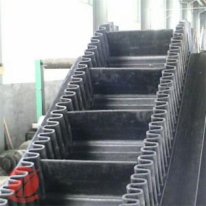 China TC Wave Shaped Rubber Multi Ply Textile Corrugated Sidewall Conveyor Belt factory