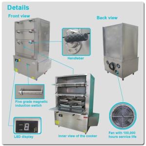 China Multi-functional food steamer machine with 25kw factory