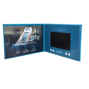 China Customized LCD video brochure 7 inch on sale
