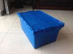 Heavy duty plastic moving box large storage box