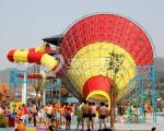 Outside Fiberglass Water Slides for adults , 14.6m Platform Height