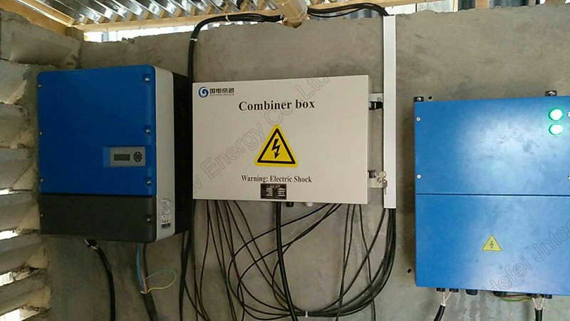 11KW 15HP Hybrid DC To Three Phase AC Solar Pump Inverter IP65 For Farm Irrigation