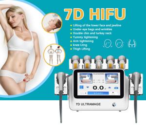 China Weight Loss 7D HIFU Machine , Wrinkle Removal Non Invasive Liposuction Machine factory
