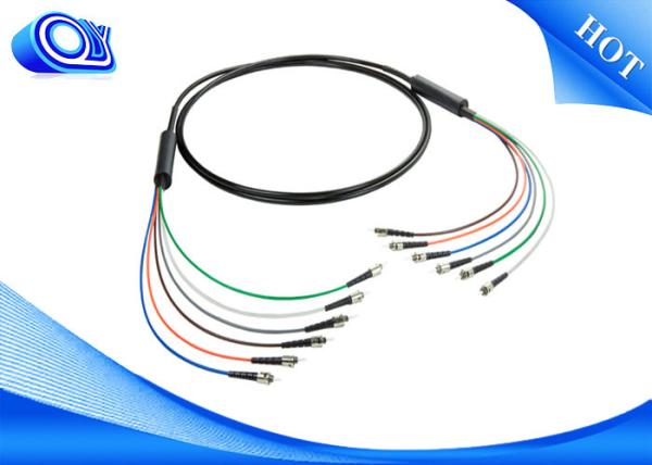 6core 8core / Armored Fiber Optic Cable Single Mode6 Core / Outdoor Armored