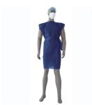 Sleeveless Disposable Protective Gown Clinic Physical Hospital Patient Uniform