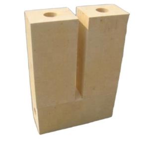China Zirconia Raw Material Silica Bricks for Long-Lasting Acid Resistance in Glass Furnace factory