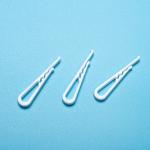 Garment Packing Accessories Plastic Shirt Clip with Teeth