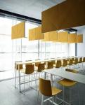 Pet Soundproof Acoustic Ceiling Board Simple Modern Eco Friendly