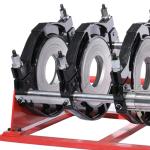 Manual Poly Pipe Fusion Welder SHT160-2/4(A) Hydraulic 55*47*52 cm