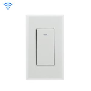 China Smart Home Wifi Connected Smart Light Switch For LED Incandescent Bulbs factory