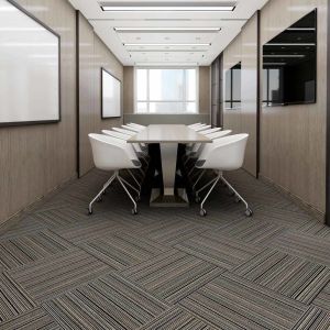 FY Series Lerve Loop Solution-Dyed Office Carpet Tiles