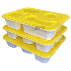 China Microwave Safe Leakproof Takeaway Food Container Custom Food Prep Containers factory