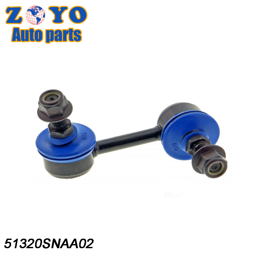 Black E-coating Rear Stabilizer Bar Links for Honda Civic 06-11 Suspension Improvement